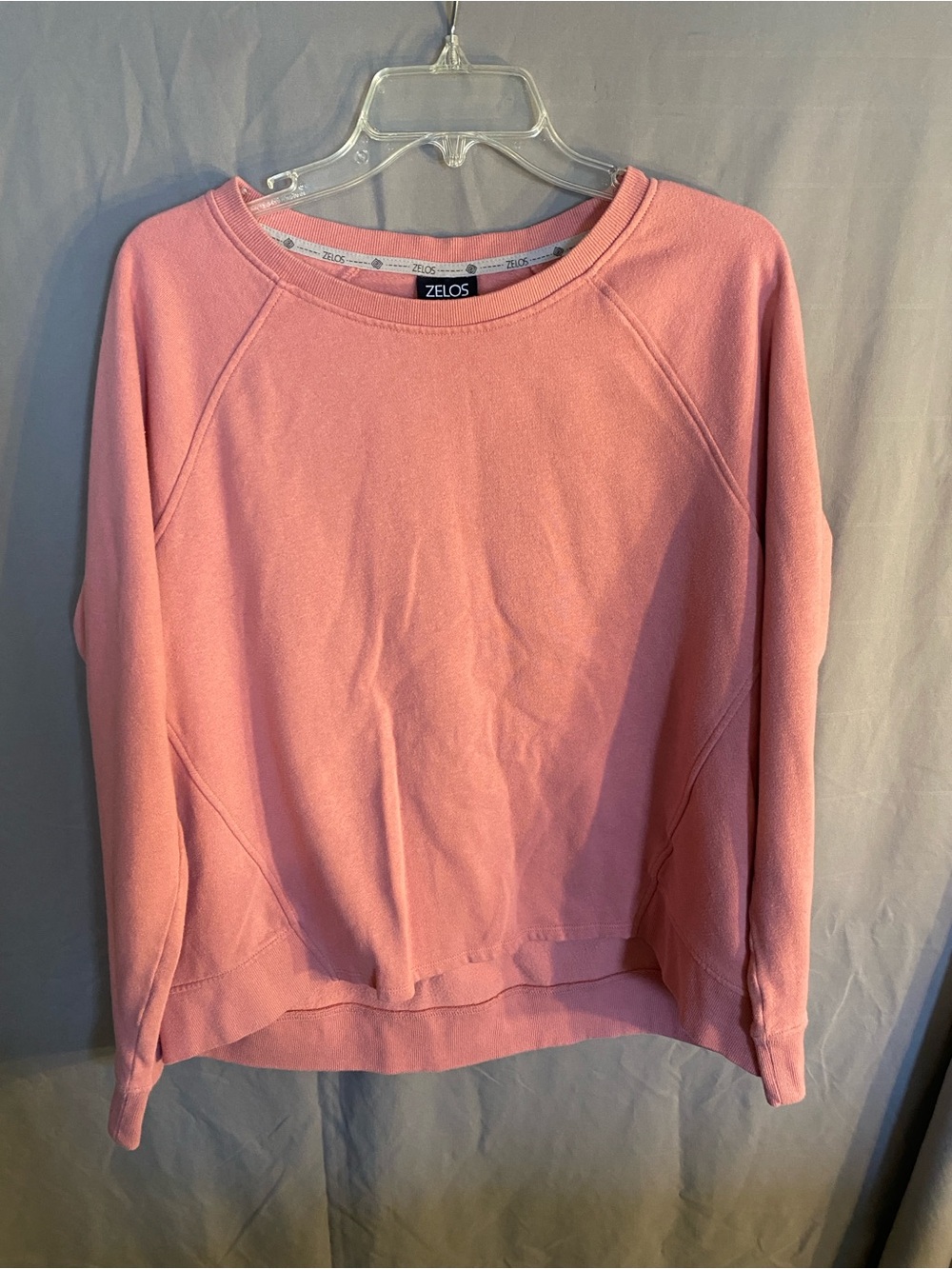 ZELOS Dusty Pink Crewneck Sweatshirt